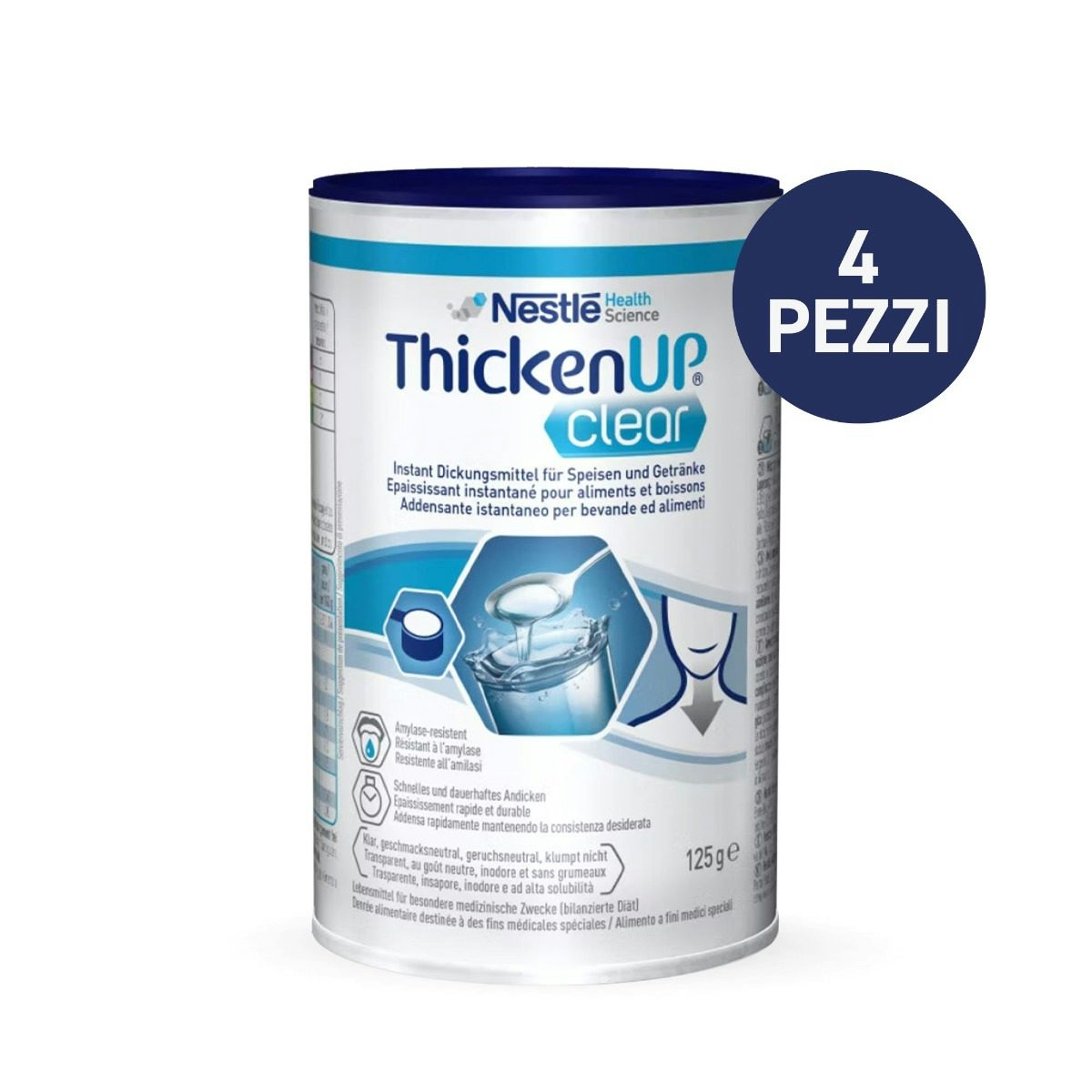 KIT 4 PEZZI THICKENUP CLEAR 125g 0