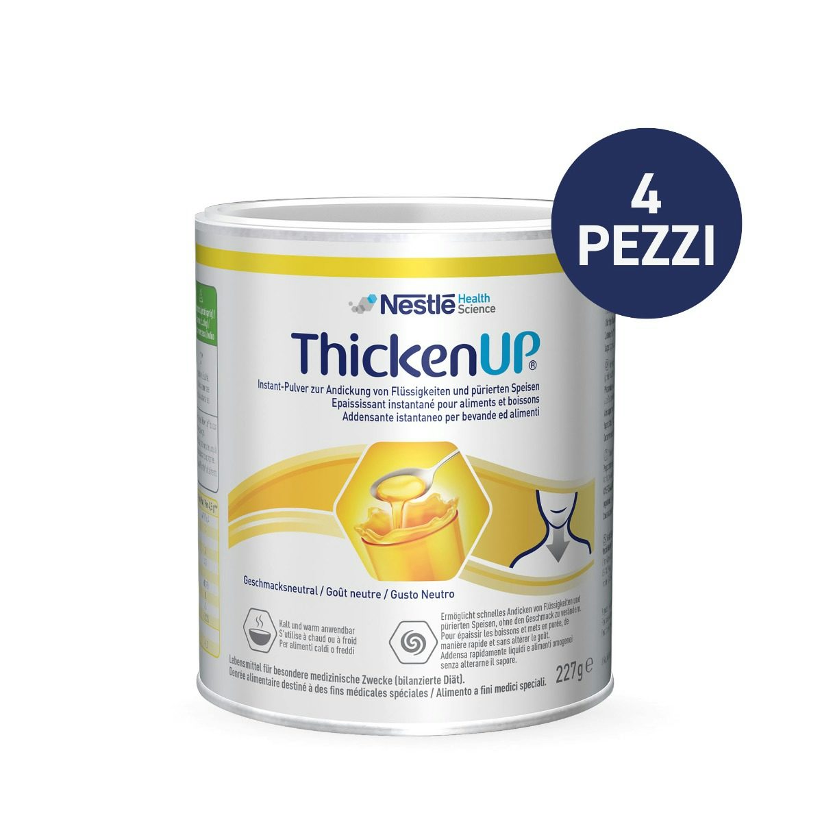 KIT 4 PEZZI THICKENUP 227g 0